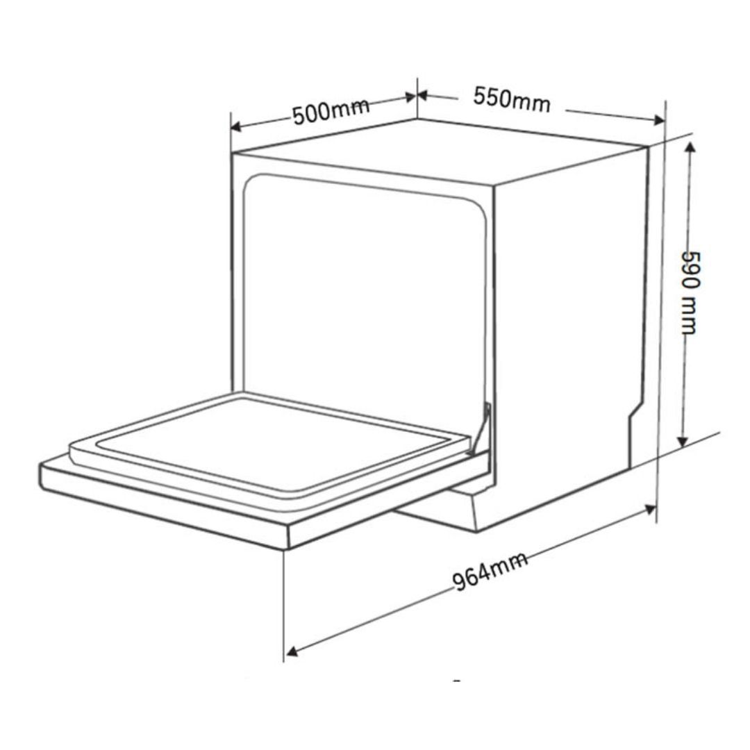 Hafele Aqua Mini Dishwasher